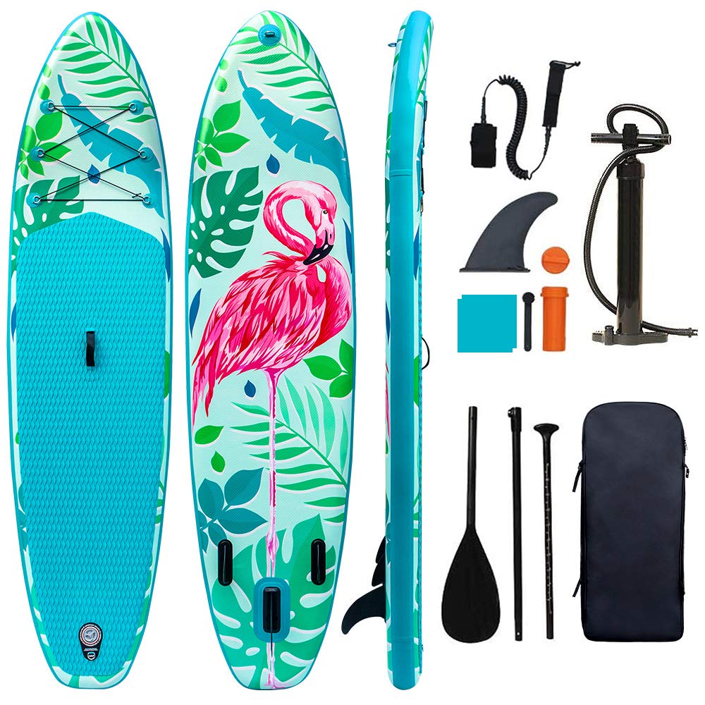 Tigerxbang SUP Board Stand Up Paddling Board | 10'6" 320x80x15cm | Komplettes aufblasbares Paddle Zubehör