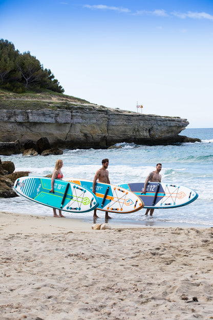 Skiffo PB-SSC120C aufblasbares SUP Stand Up Paddle, Sun Cruise 384 l, 365 x 86 x 15 cm